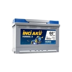 12V 60Ah İnci Formula A Taurus Standart Akü