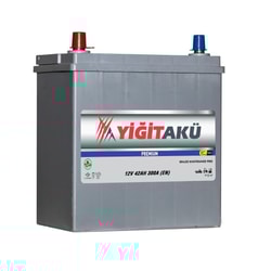 12V 60Ah Yiğit akü NS60 Standart Kutup R+