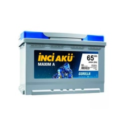 12V 65Ah İnci Akü Maxim A Gorilla