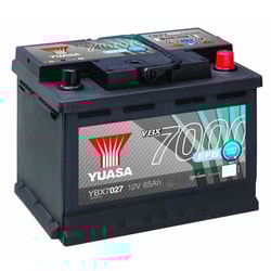 12V 65Ah Yuasa YBX7000 EFB Tam Bakımsız Tırnaklı