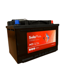 12V 72Ah Solisplus Tam Kapalı R+ Tırnaklı L3 Akü