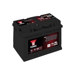 12V 75Ah Yuasa YBX3000 Tam Bakımsız T.K. Tırnaklı