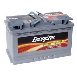 12V 80Ah Energizer Premium AGM EA80L4