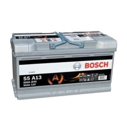 12V 95 Ah Bosch Akü S5A AGM R+