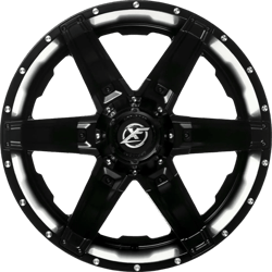 12X20" PCD 6X139 EMR Wheels EMR-214-01 ET7 139.7 mm Matt Black