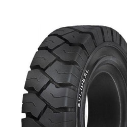 18X7-8 Maximum Solid Tire Platinum Siyah Dolgu Segmanlı