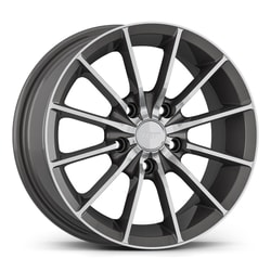 6.0X14" PCD 4X100 AGT Wheels 14004 ET35 67.10 mm TITAN DIAMOND