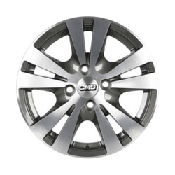 6.0X14" PCD 4X100 CMS 458 ET37 67.2 mm DIAMOND TITAN GLOSS