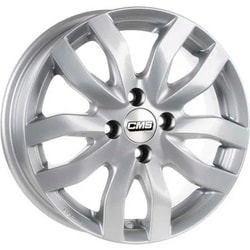 6.0X15" PCD 5X100 CMS 985 ET38 57.10 mm Racing Silver