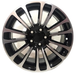 6.0X15" PCD 5X98 Kormetal DY955 BLACK DIAMOND ET35 58.1 mm