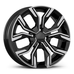 6.5X15" PCD 4X100 FD Wheels 151586 BLACK DIAMOND ET35 67.1 mm