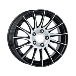6.5X15" PCD 4X100 FD Wheels 503 BLACK DIAMOND ET35 67.1 mm