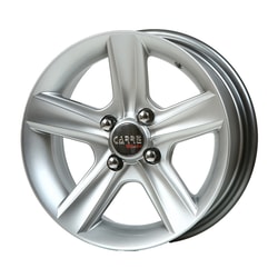6.5X15" PCD 4X100 FD Wheels 560 FULL SILVER ET32 67.1 mm