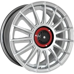6.5X15" PCD 4X100 RC 386 ET35  67.1 mm SILVER