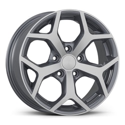6.5X15" PCD 4X108 AGT Wheels 15019 63.40 mm Gun Metal Diamond