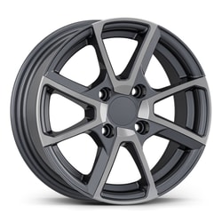 6.5X15" PCD 4X108 AGT Wheels 15040 67.10 mm Gun Metal Diamond