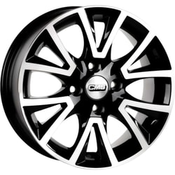 6.5X15" PCD 4X108 CMS 832 ET20 65.1 mm BLACK DIAMOND GLOSS