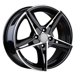 6.5X15" PCD 4X108 FD Wheels 546 BLACK DIAMOND ET25 67.1 mm