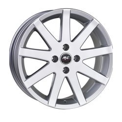 6.5X15" PCD 4X108 RC 275 SILVER ET20 65.1 mm