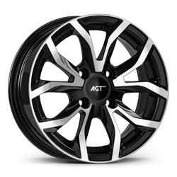 6.5X15" PCD 4X114.3 FD Wheels 534 BLACK DIAMOND ET35 67.1 mm