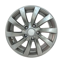 6.5X15" PCD 5X100 FD Wheels 531 FULL SILVER ET35 67.1 mm