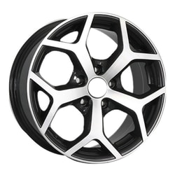 6.5X15" PCD 5X108 Carre  CARRE-519 BLACK DIAMOND ET35 67.1 mm
