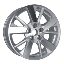 6.5X15" PCD 5X108 RC RC-238/8 SILVER ET35 73.1 mm
