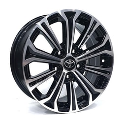6.5X15" PCD 5X114 Kormetal 605 BLACK DIAMOND ET39 60.1 mm