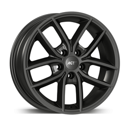 6.5X16" PCD 4X100 AGT Wheels 16255 ET38 Matt Titan 67.10 mm