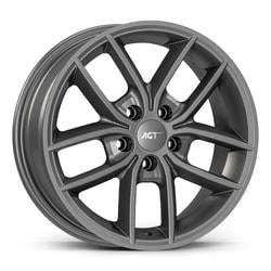 6.5X16" PCD 5X108 AGT Wheels 16255 ET38 Matt Titan 67.10 mm