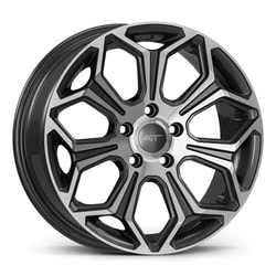 6.5X16" PCD 5X108 AGT Wheels 16263 63.40 mm Titan Diamond