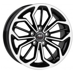 6.5X16" PCD 5x108 Truva Wheels 221 Black Finish ET35 63.4 mm