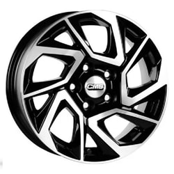 6.5X16" PCD 5X112 CMS 999 ET45 72.6 mm BLACK DIAMOND CLOSS