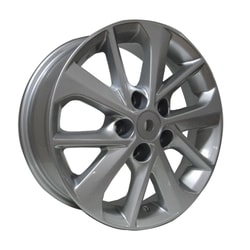 6.5X16" PCD 5X114.3 Tork TORK-6654 SILVER ET45 60.1 mm