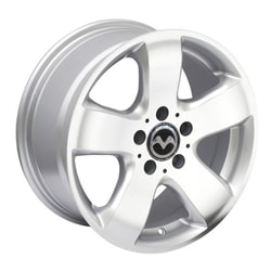 6.5X16" PCD 5X118 Tım TIM-343 SILVER ET45 71.1 mm
