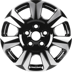 6.5X16" PCD 5X120 CMS CMS-1239-04 ET60 Diamond Black Gloss 65.1 mm