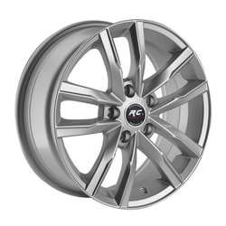 6.5X16" PCD 5X120 RC 134 SILVER ET35 65.1 mm