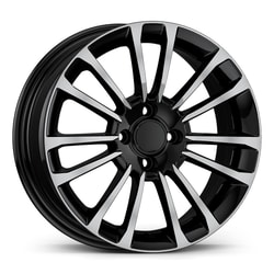 6.5X16" PCD 5X98 AGT Wheels 16279 ET39 58.10 mm Black Diamond