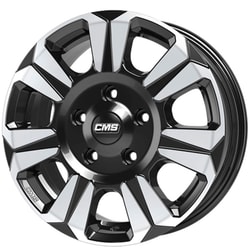 6.5X16" PCD 6X130 CMS 1239 ET62 84.1 mm BLACK DIAMOND CLOSS