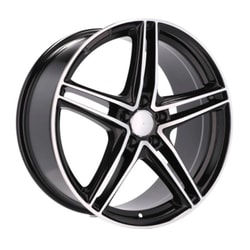 6.0X14" PCD 4x100 Truva Wheels 241 Black Finish ET35 67.1 mm