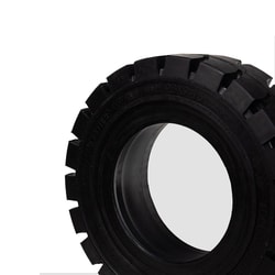7.00-12 Maximum Solid Tire Platinum Siyah Dolgu Segmanlı