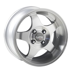 7.0X14" PCD 4X100 Carre  CARRE-429 SILVER ET20 67.1 mm