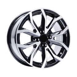 7.0X16" PCD 4X098  FD Wheels 634 BLACK DIAMOND ET35 58.1 mm