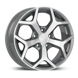 7.0X16" PCD 4X108 AGT Wheels 16019 ET35 63.40 mm Gun Metal Diamond
