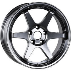7.0X16" PCD 5X100 EMR Wheels EMR-DY1376-37 ET35 Hyper Black 73.1 mm