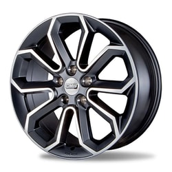 7.0X16" PCD 5X108 CMS 812 MATT BLACK DIAMOND ET45 67.2 mm