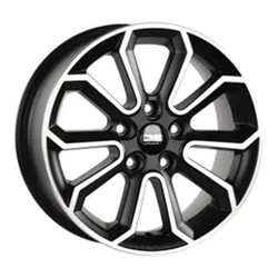 7.0X16" PCD 5X114.3 CMS 812 ET45 67.2 mm BLACK DIAMOND MATT