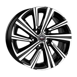 7.0X16" PCD 5X114.3 RC 1005 BLACK DIAMOND ET40 67.1 mm
