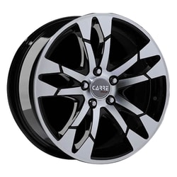 7.0X16" PCD 5X118 Crs TECHLINE-CRS-612 BLACK DIAMOND ET35 71.2 mm