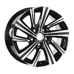 7.0X16" PCD5X114 AGT Wheels 16237 ET35 Black Diamond 60.1 mm